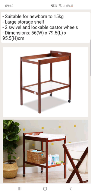 mothers choice change table